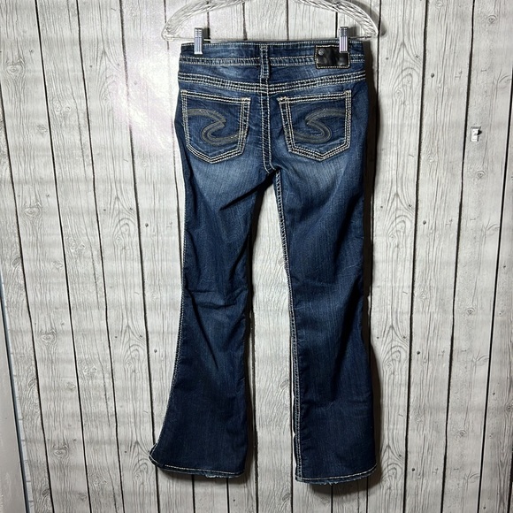 Silver Frances distressed jeans size 27 - Picture 7 of 14